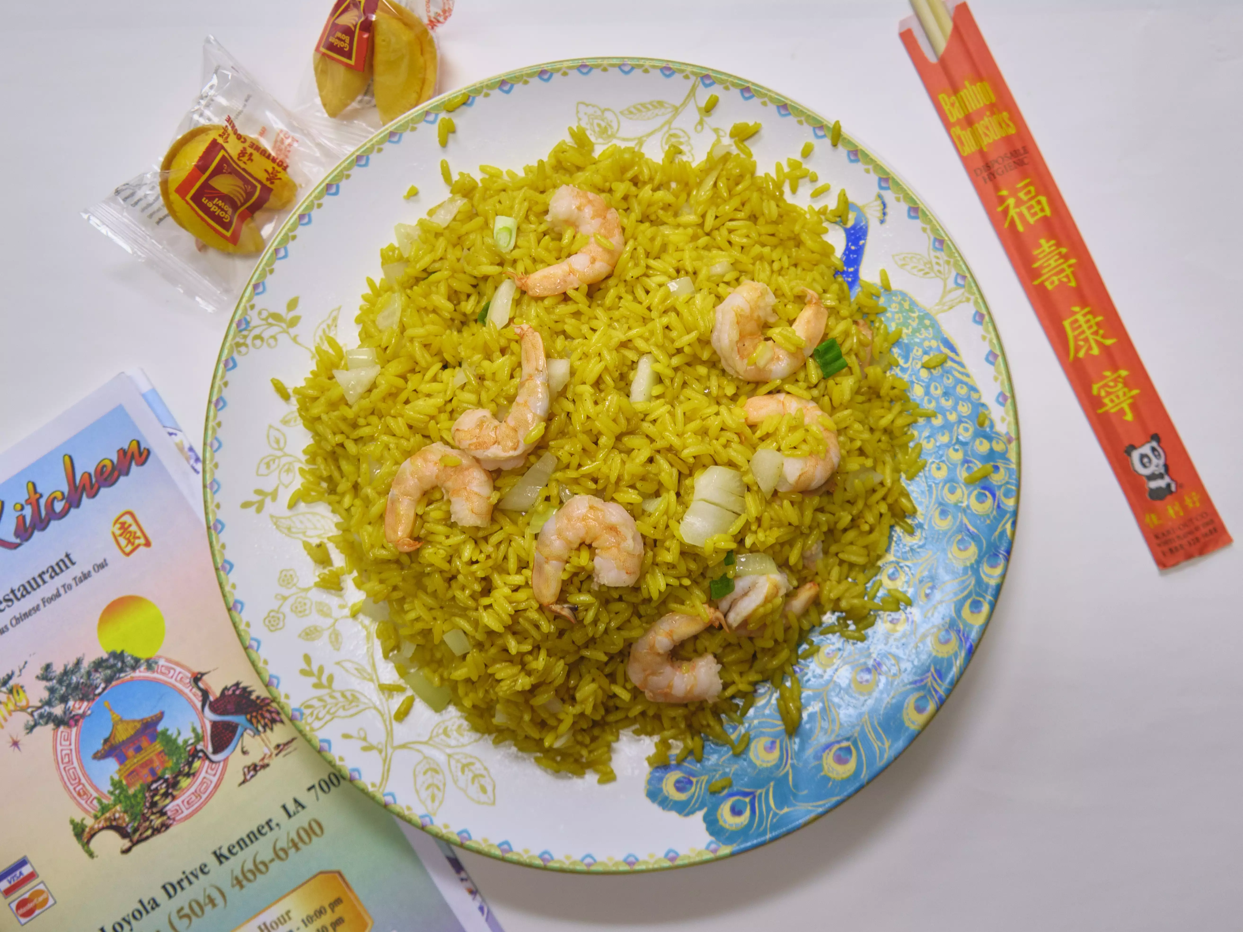 Shrimp Fried Rice (Camarones)